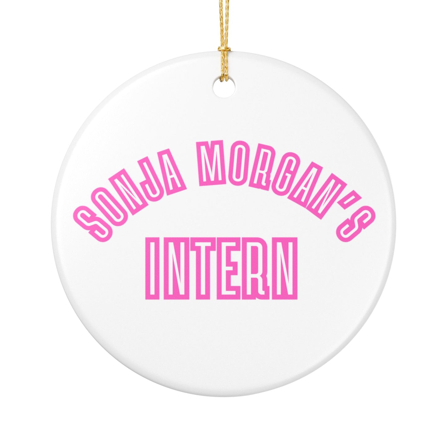 Sonja Morgan's Intern Holiday Ornament