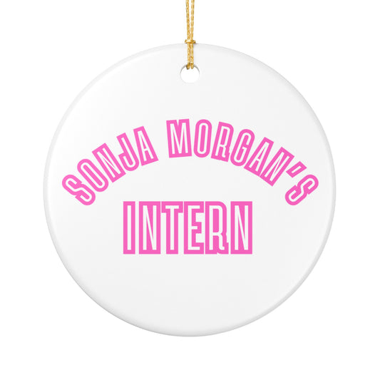 Sonja Morgan's Intern Holiday Ornament